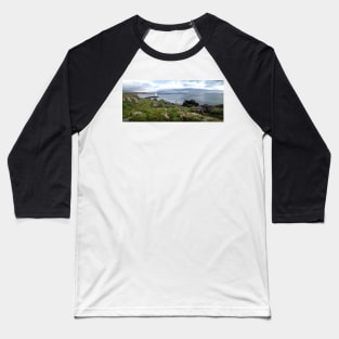 Carraig Fhada lighthouse on Islay, Scotland Baseball T-Shirt